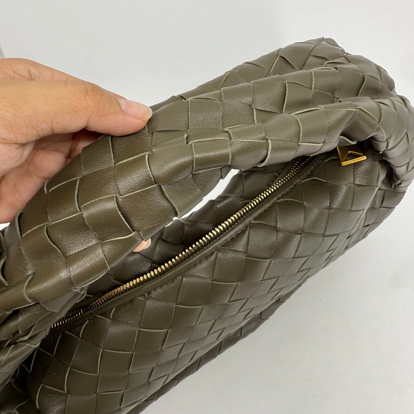 Bottega Jodie Small (Dark Khaki)