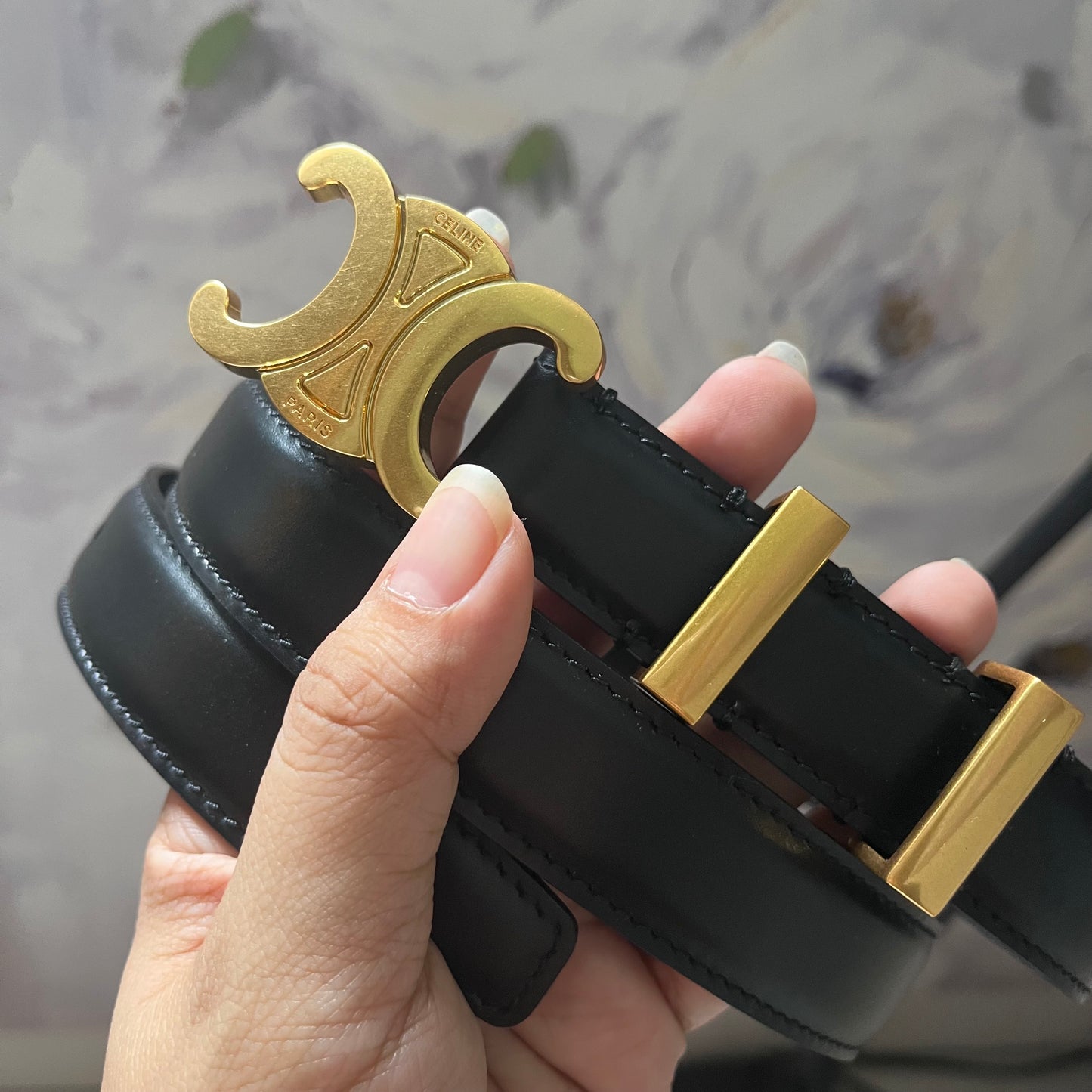 Celine Belt Triomphe 2.0