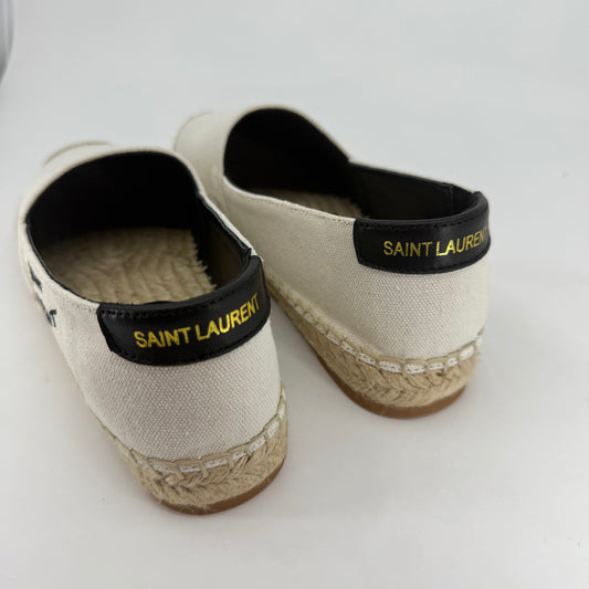 Yves Saint Lauren Espadrille (White)
