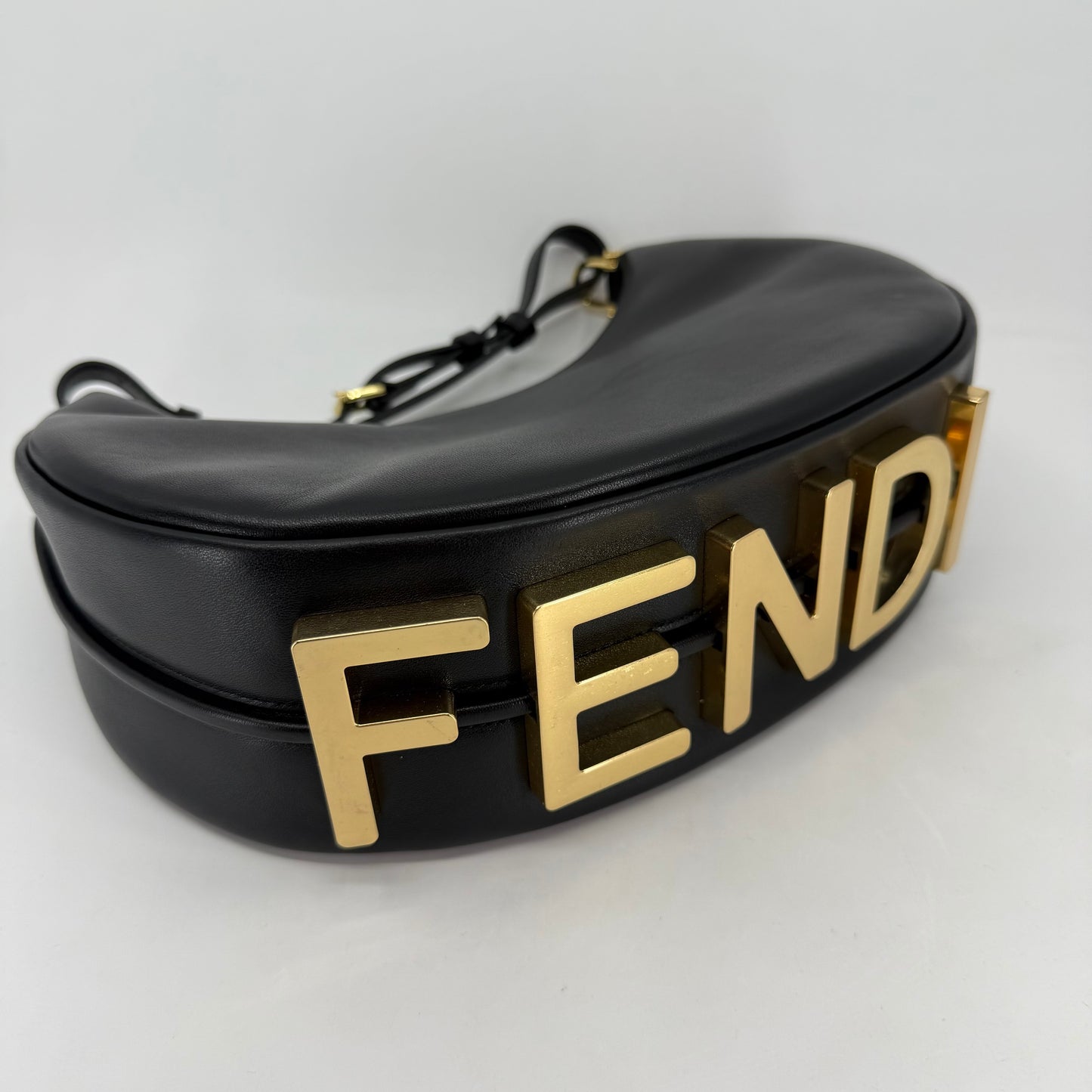 Fendigraphy Crescent Moon Bag