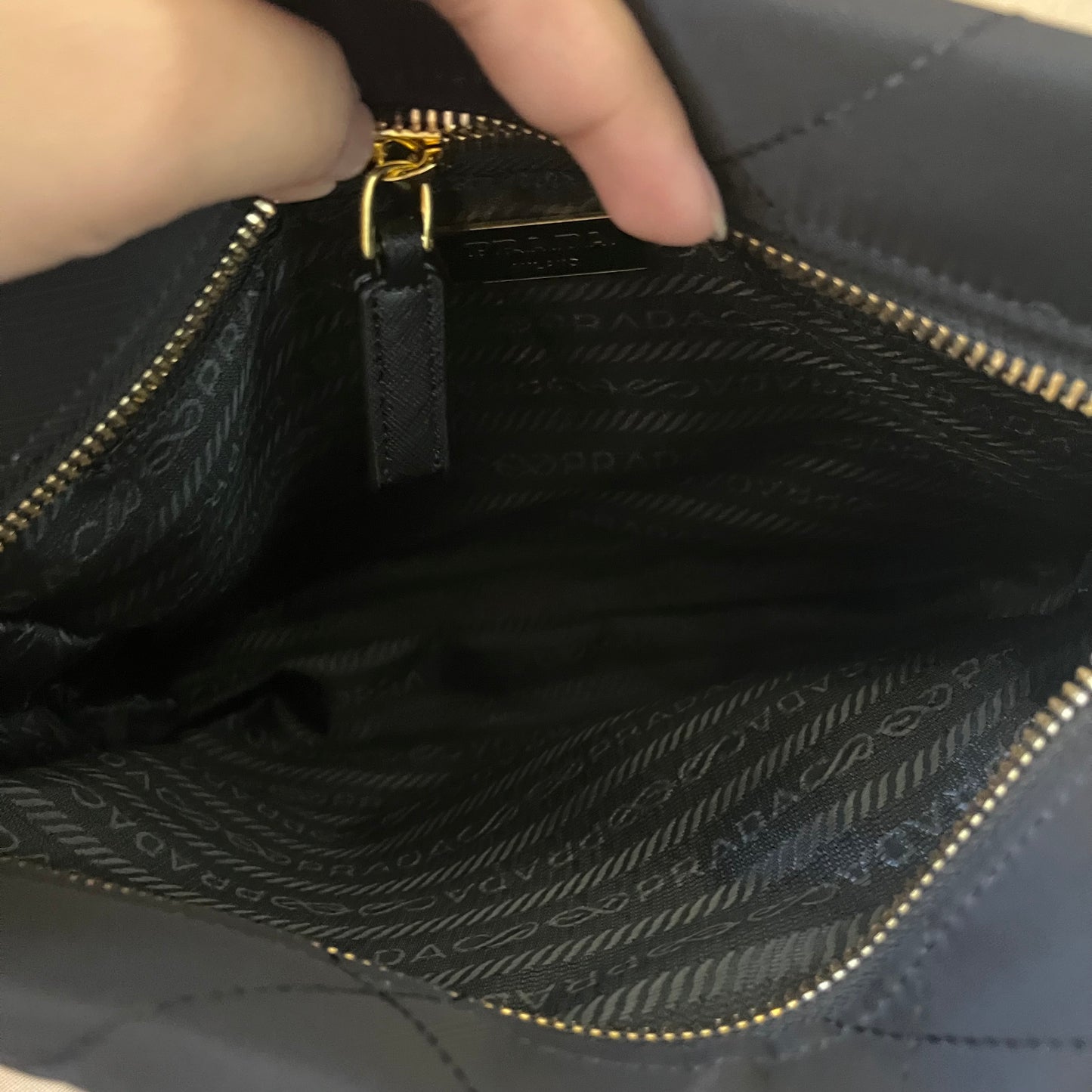 Prada Chain Quilted Crossbody
