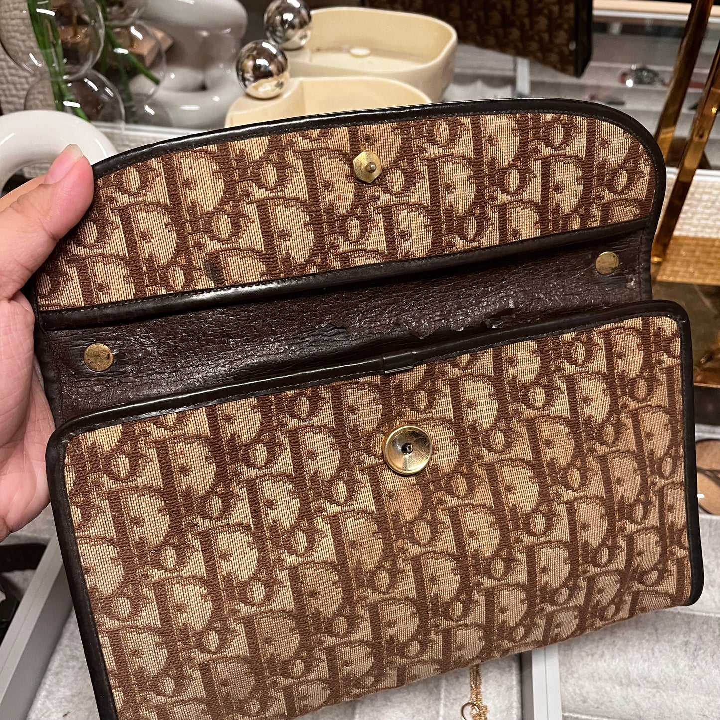 Christian Dior Mini Top Handle Bag