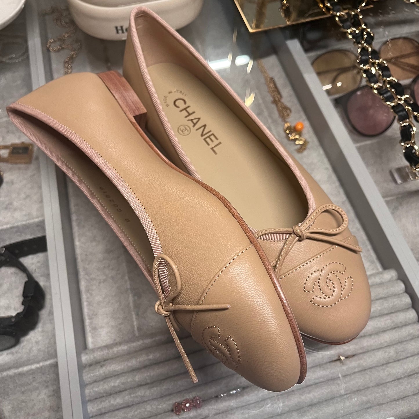 Chanel Ballet Nude Shoes