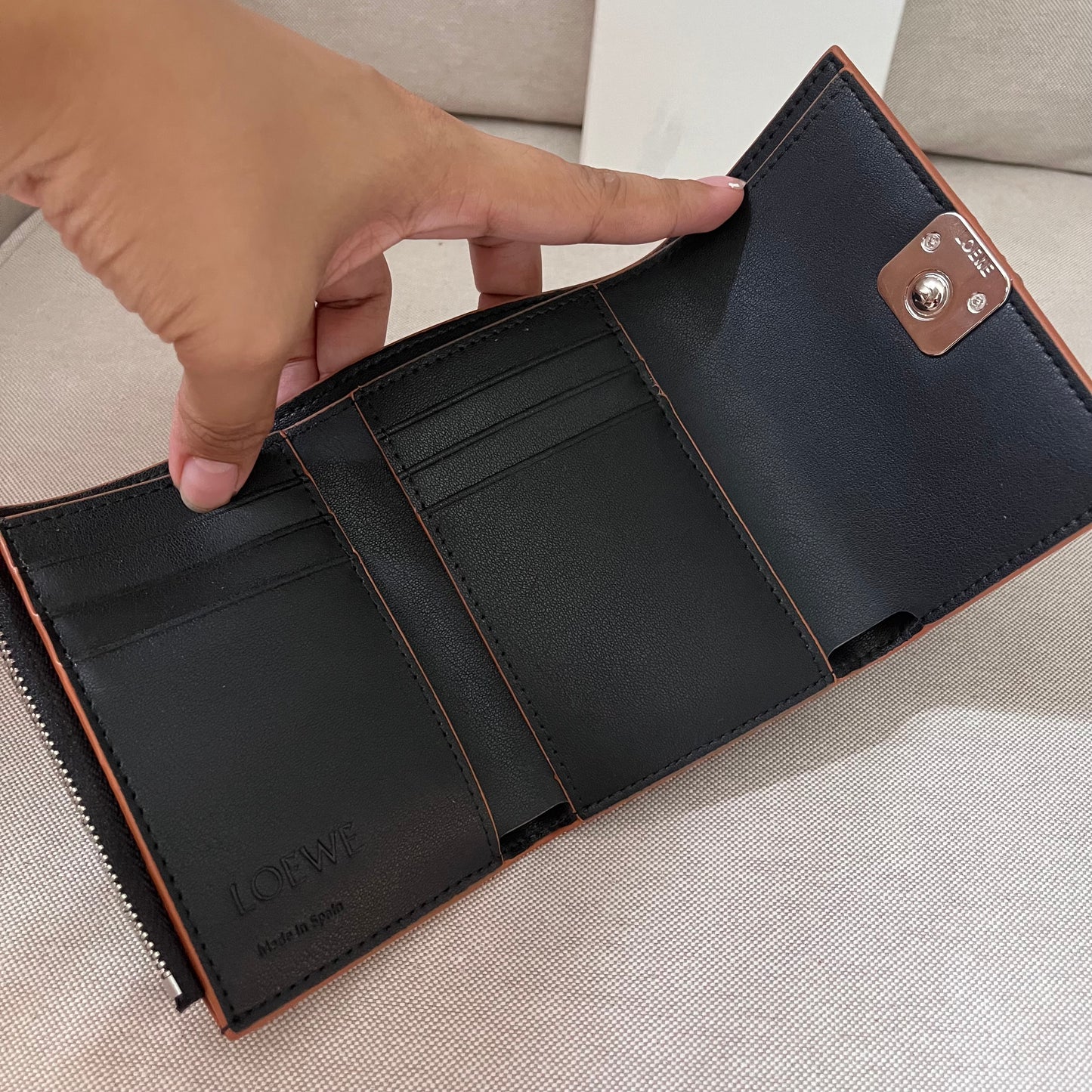 Loewe Bifold Wallet (Black)