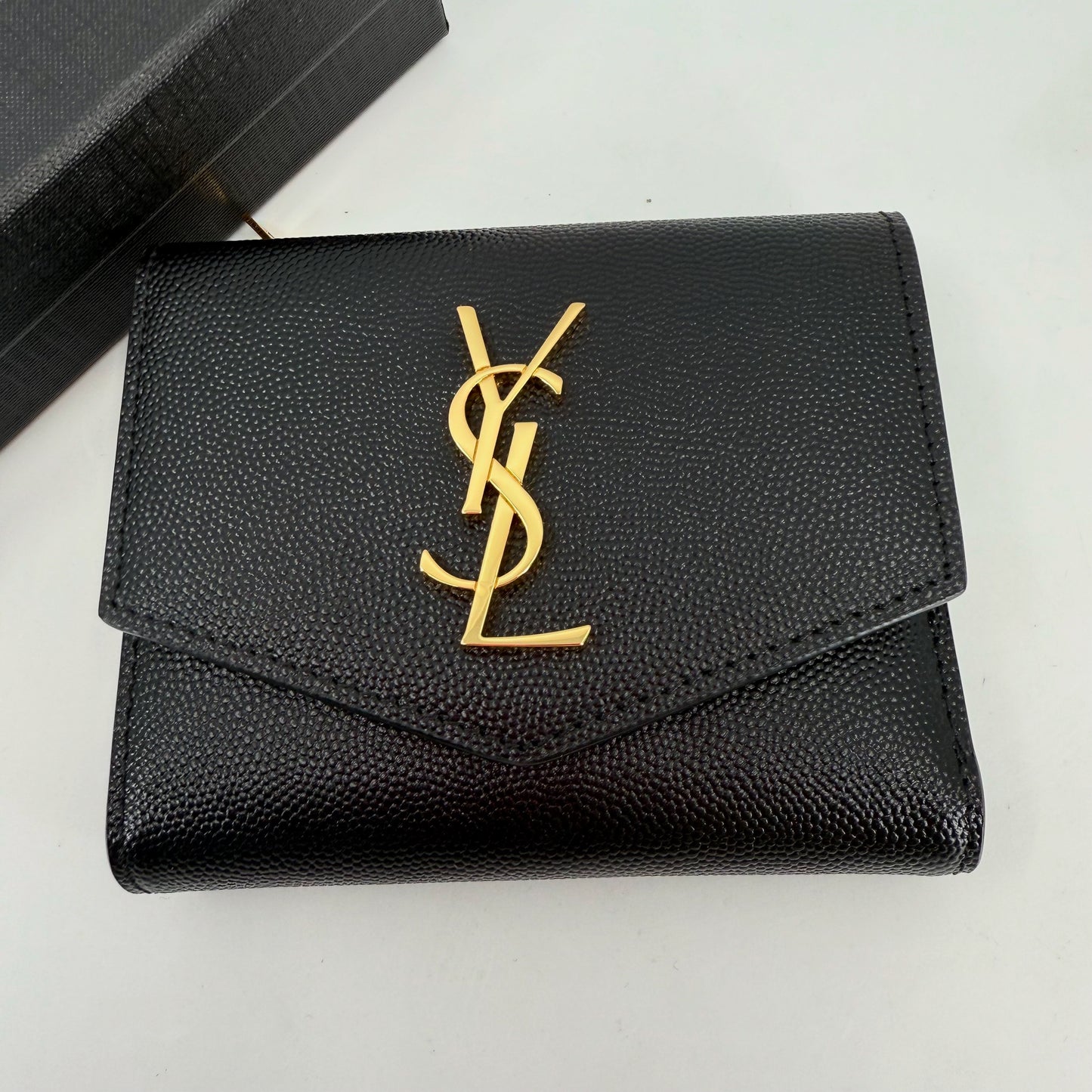 Yves Saint Laurent Bifold Caviar Wallet