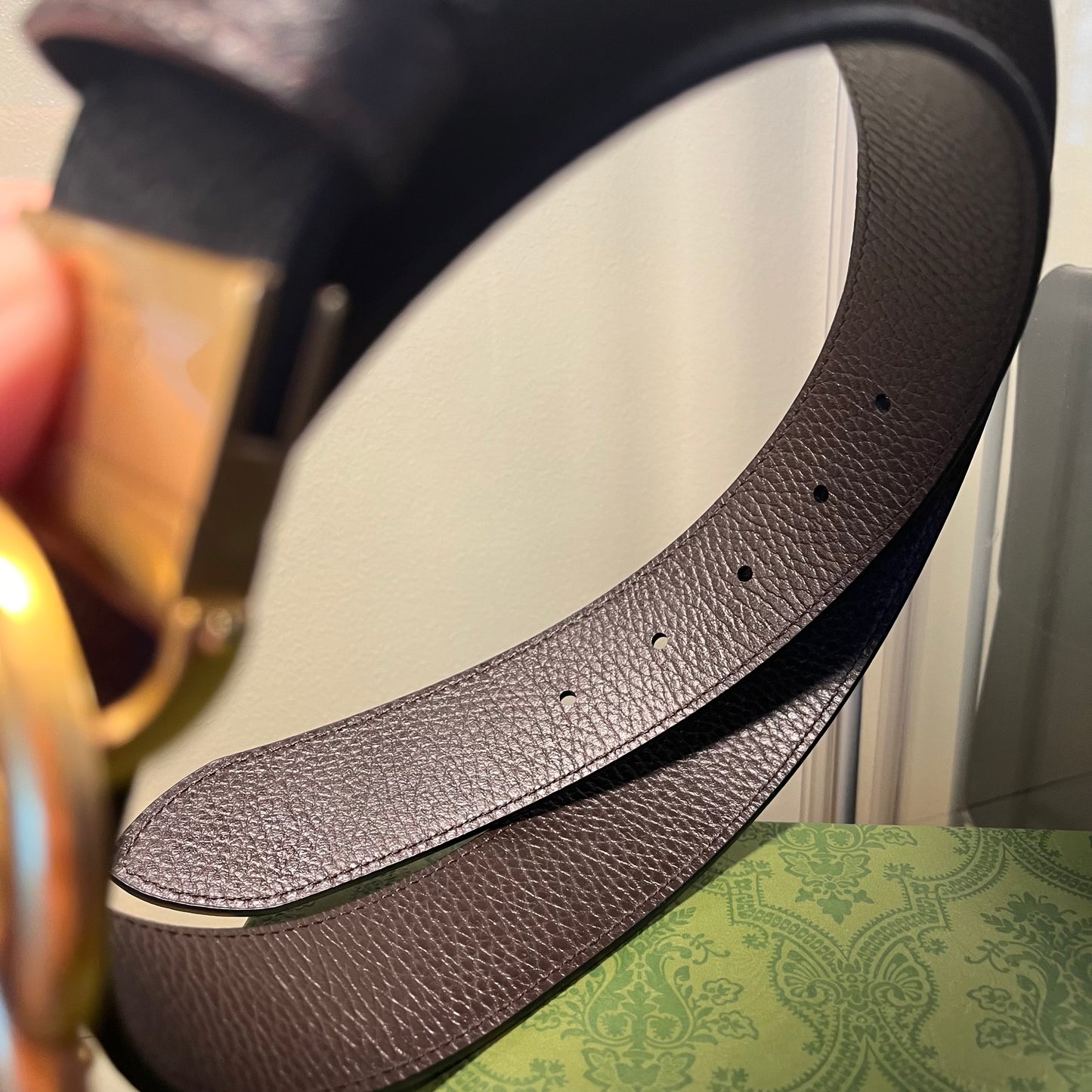 Gucci GG Marmont Reversible Belt