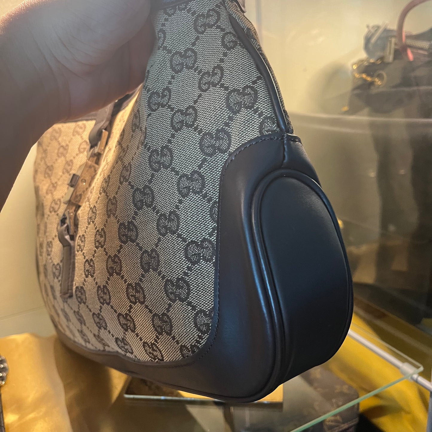 Gucci Monogram Baguette