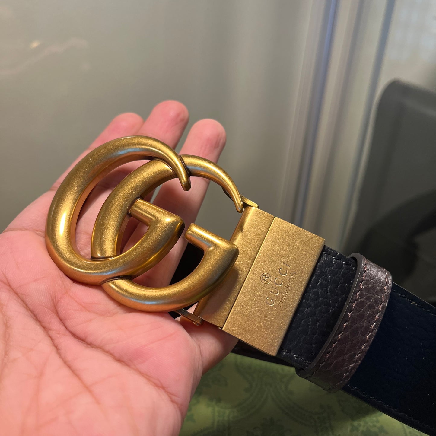 Gucci GG Marmont Reversible Belt