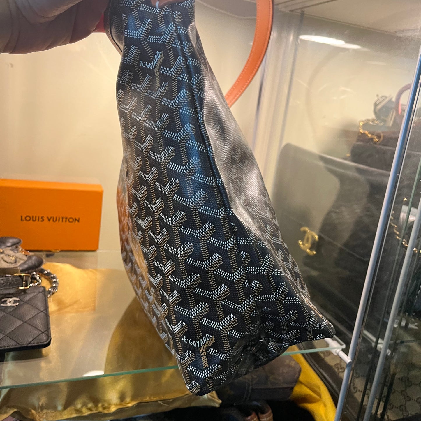 Goyard Hobo Brown