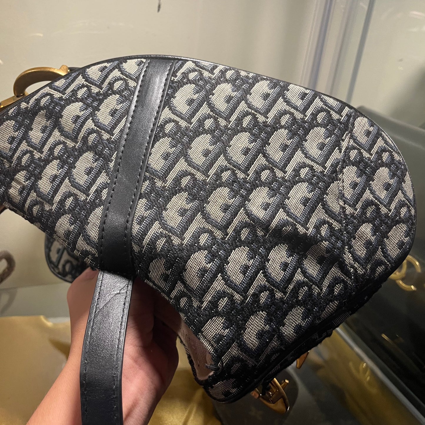 Christian Dior Saddle Medium Baguette