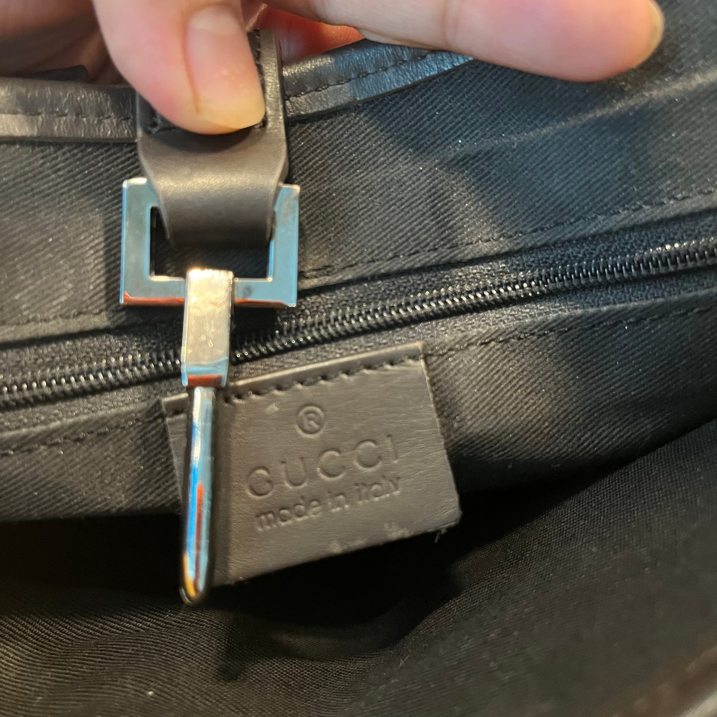Gucci Monogram Baguette