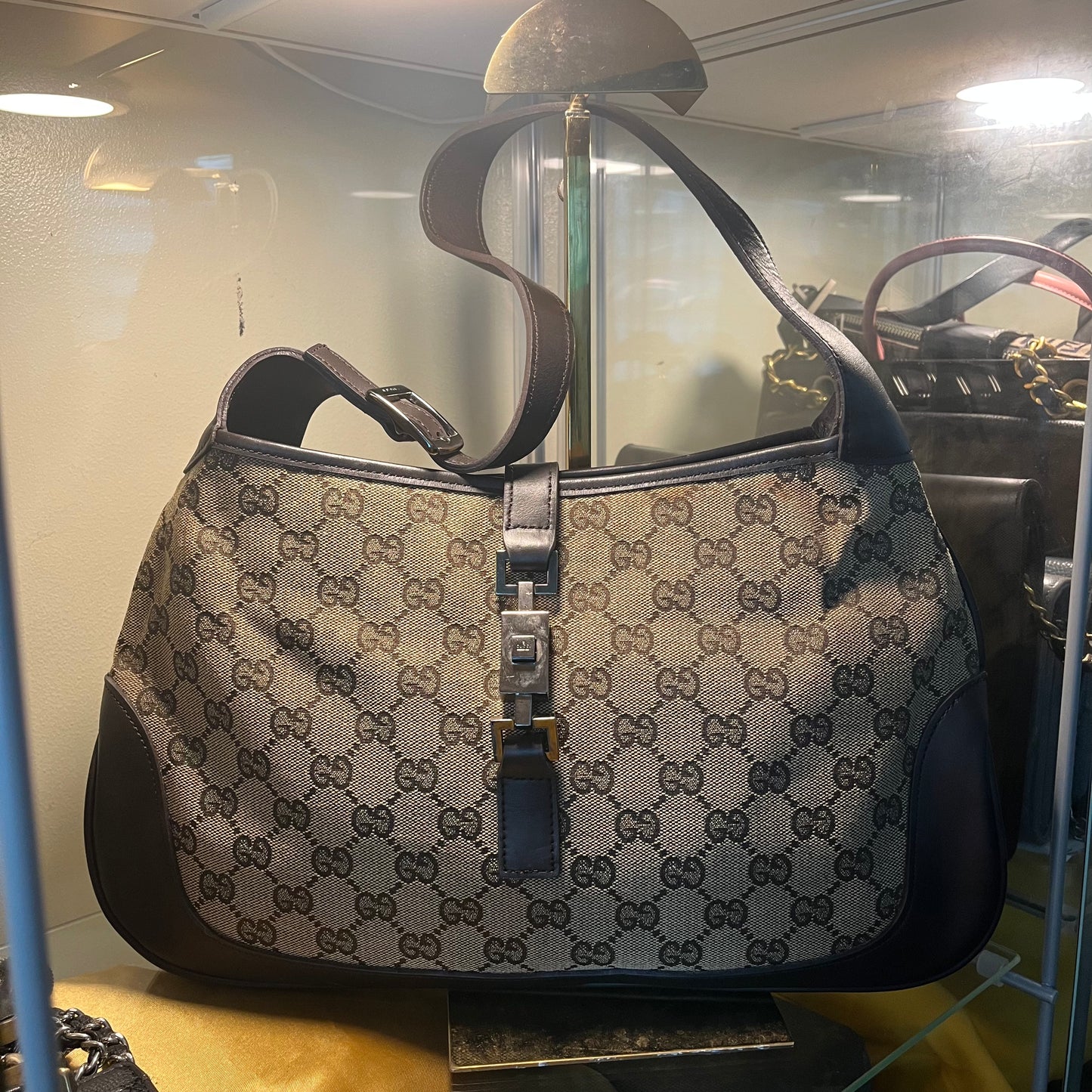 Gucci Monogram Baguette