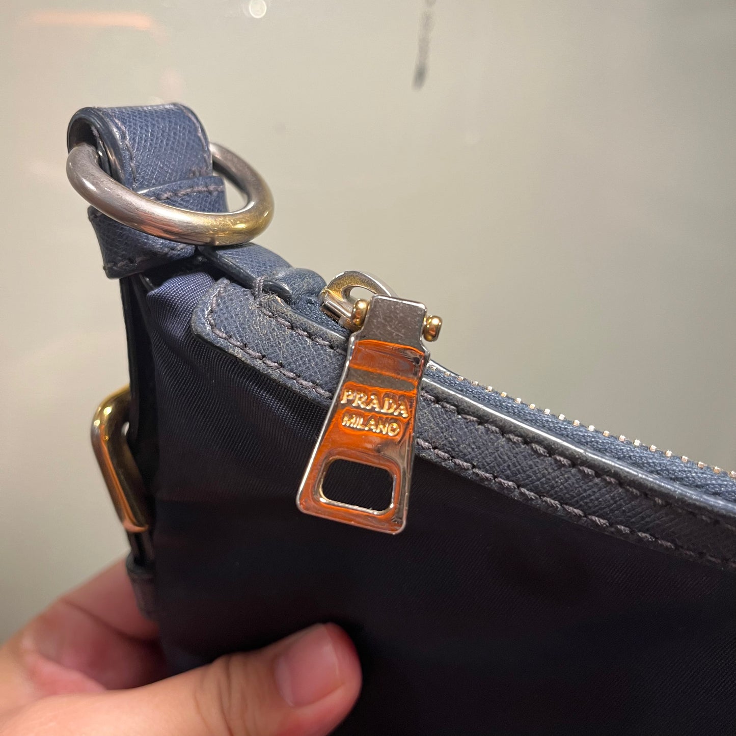 Prada Tessuto Saffiano Crossbody