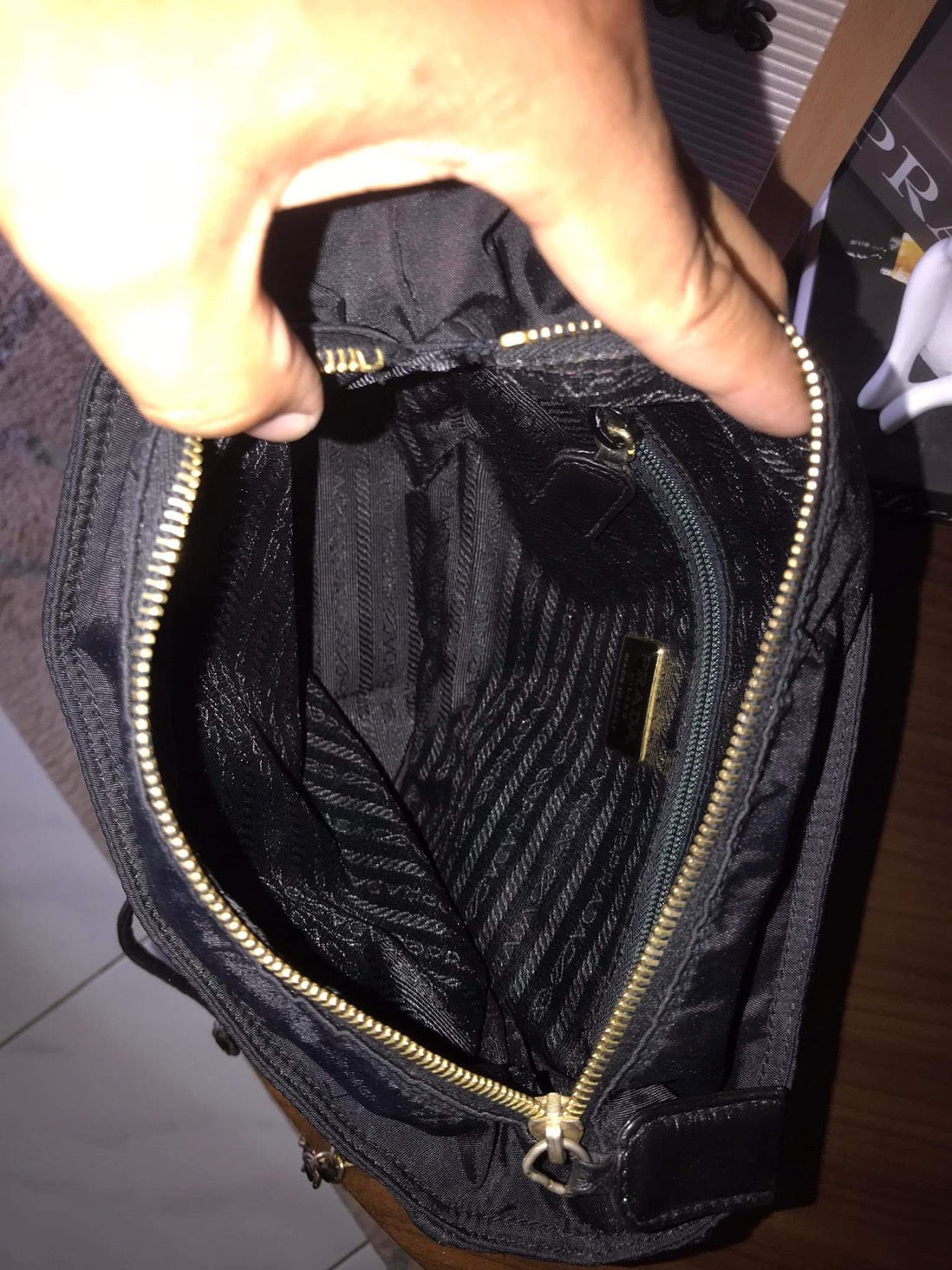 Pr@da Chain Bag