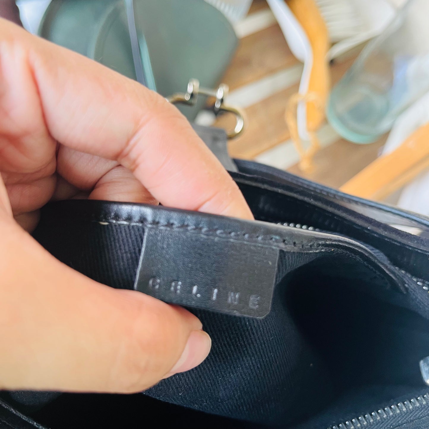 C3line Suede Baguette