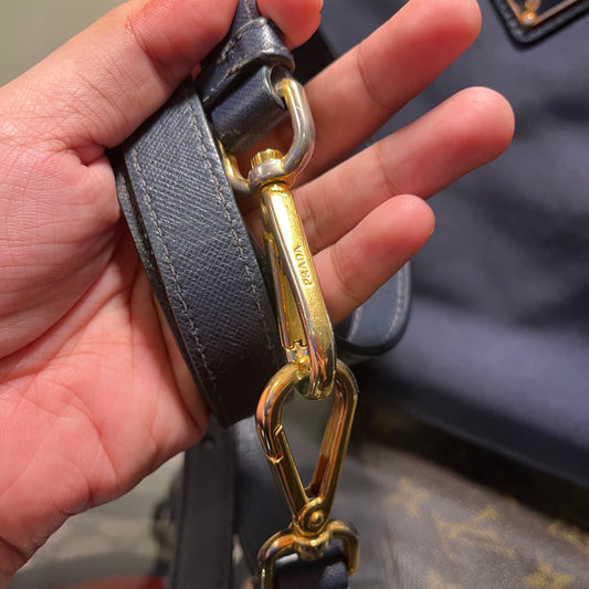 Prada Tessuto Saffiano Crossbody