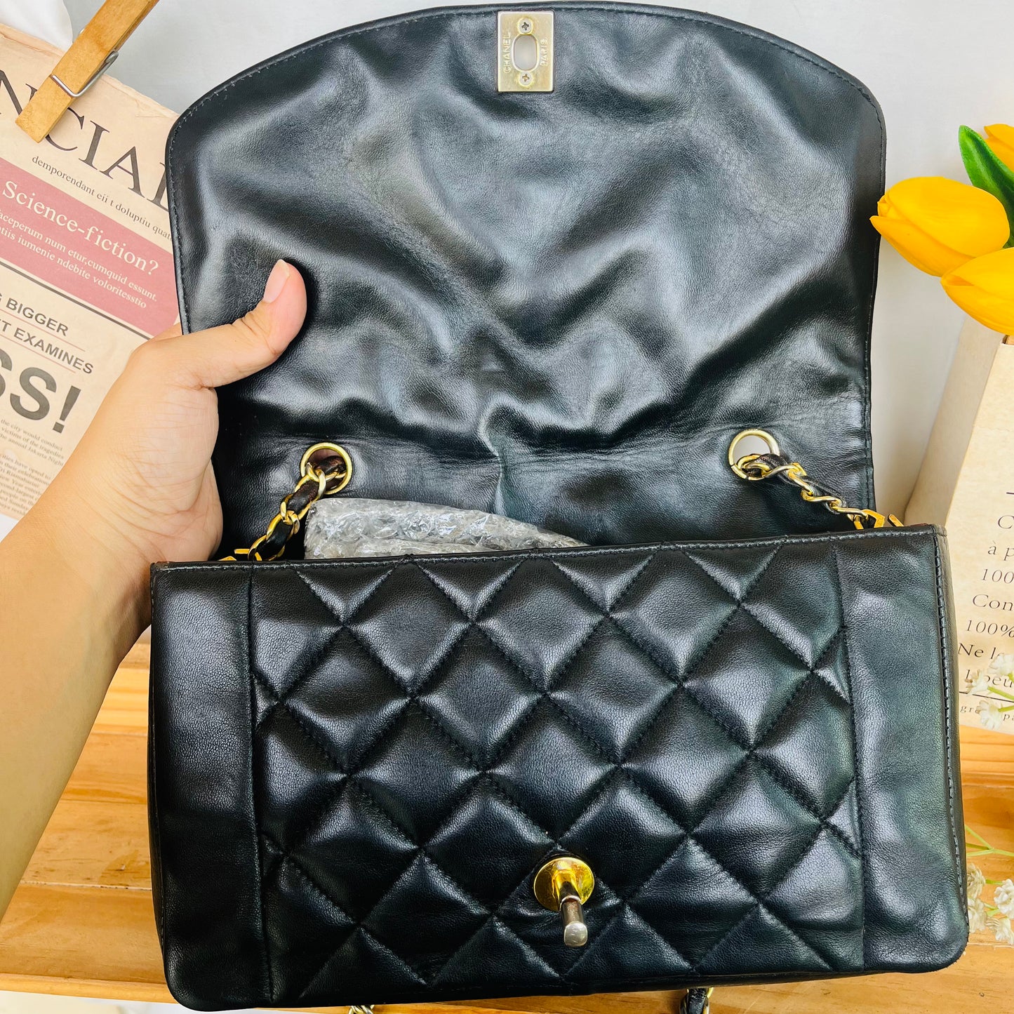 Chanel Lady Diana Flap