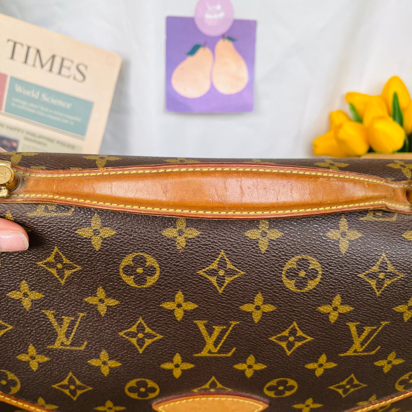 Lou!s Vuitton Briefcase Shoulder Bag