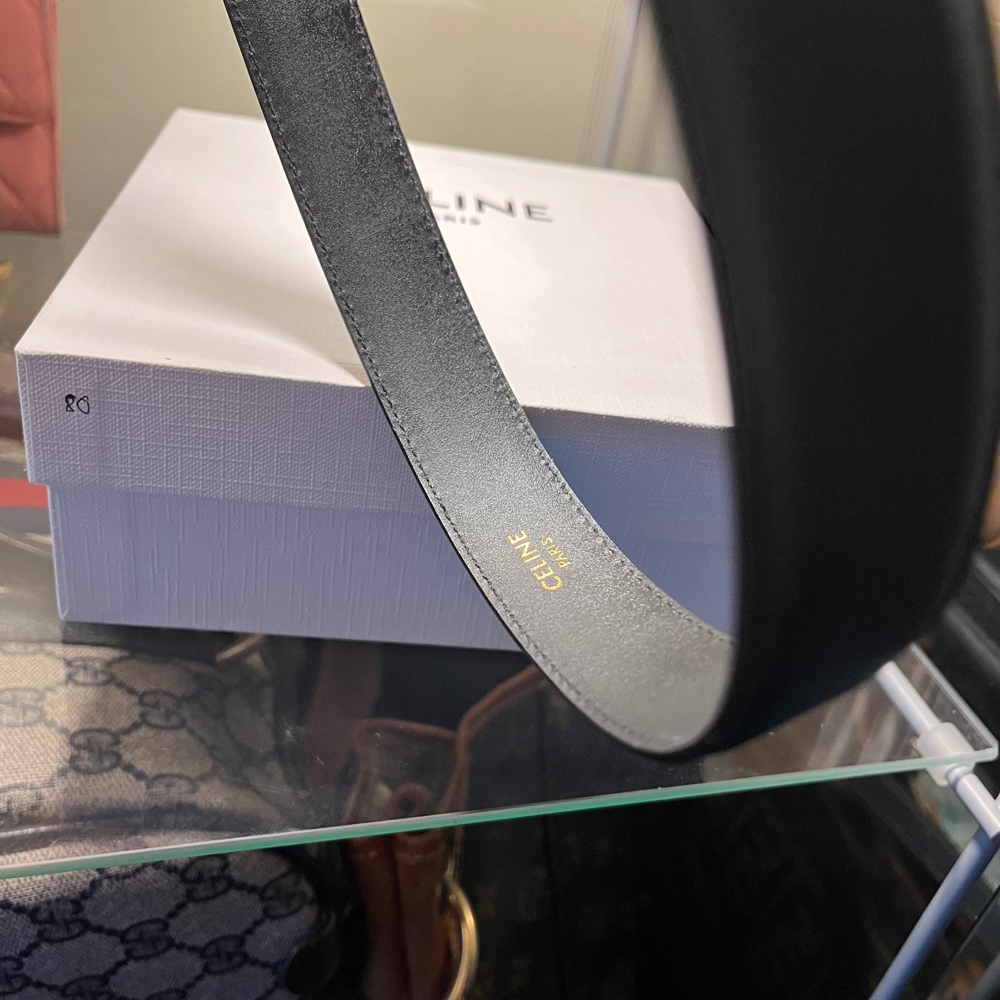 Celine Triomphe Belt 80