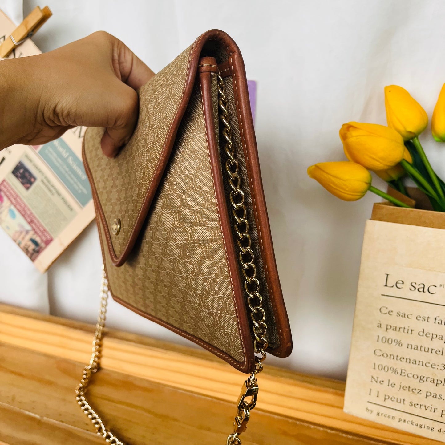 C3line Envelope Clutch/Crossbody