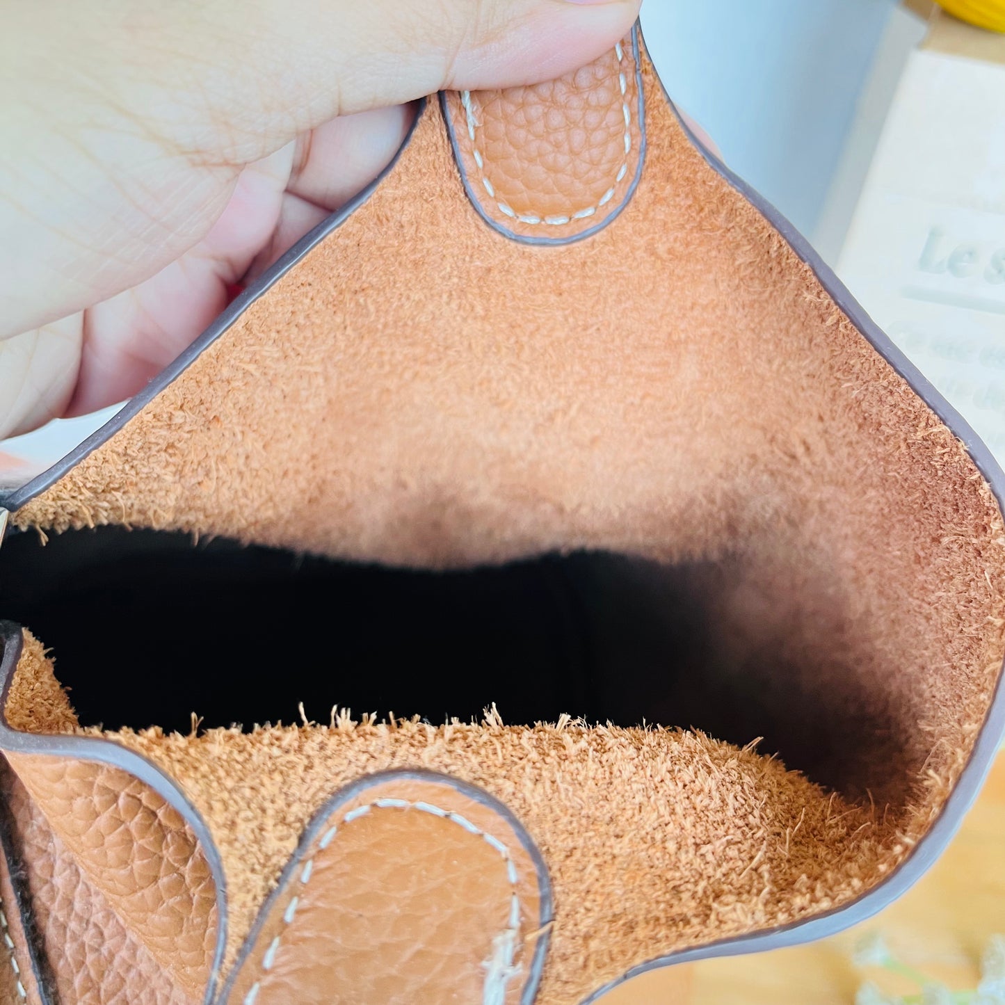 Picotin Leather Handbag