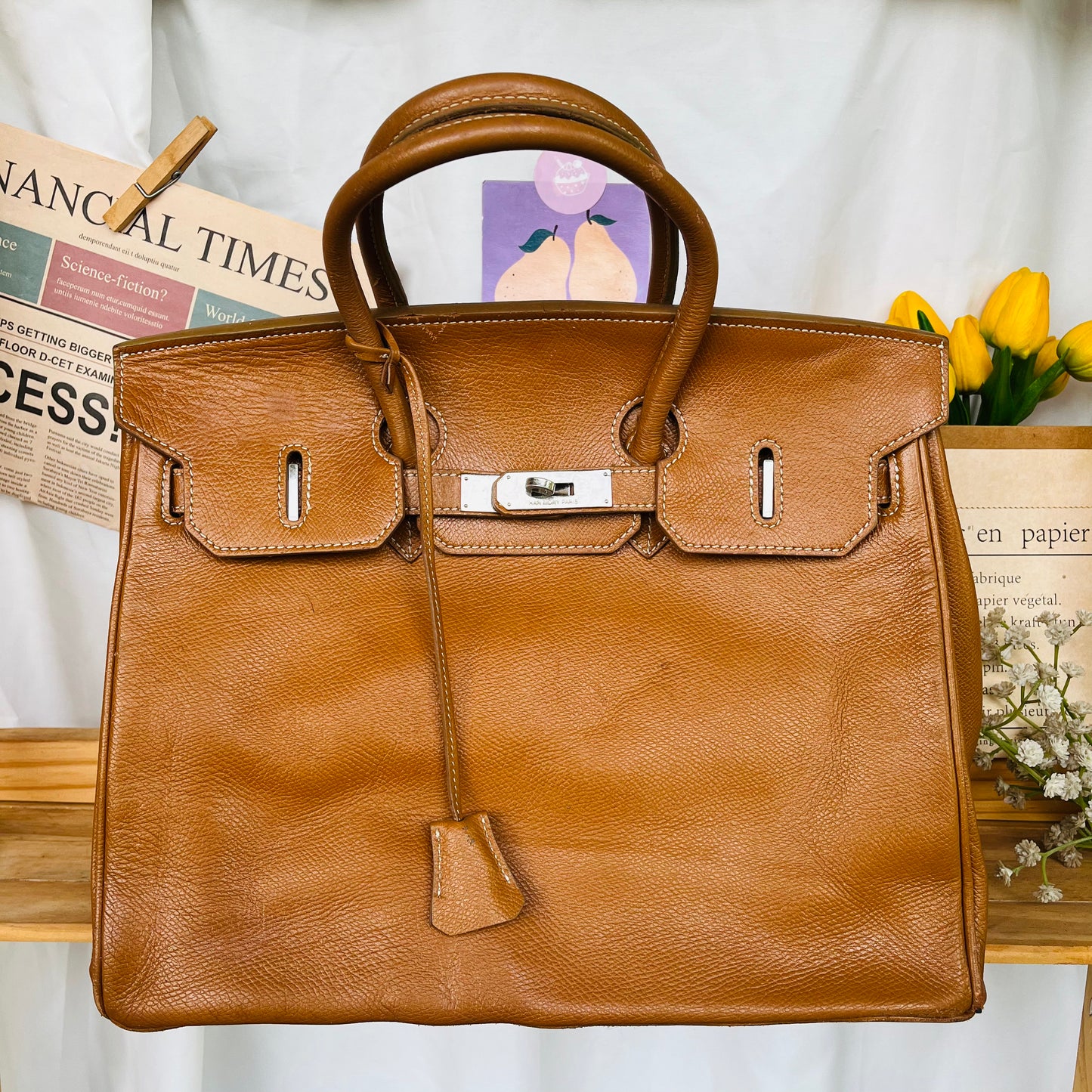 Birkin Style Hand Bag
