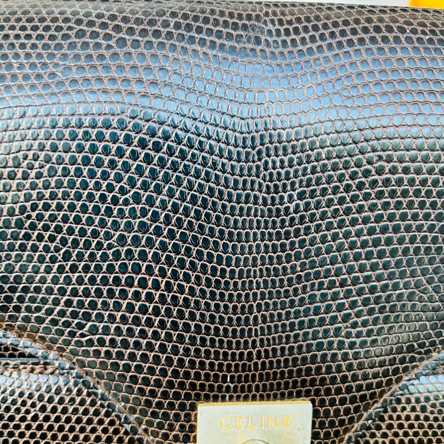 C3line Snake Skin Baguette
