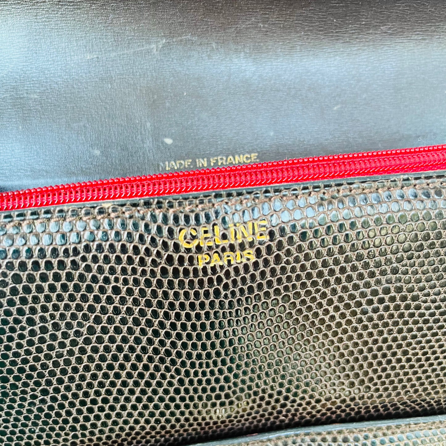 C3line Snake Skin Baguette