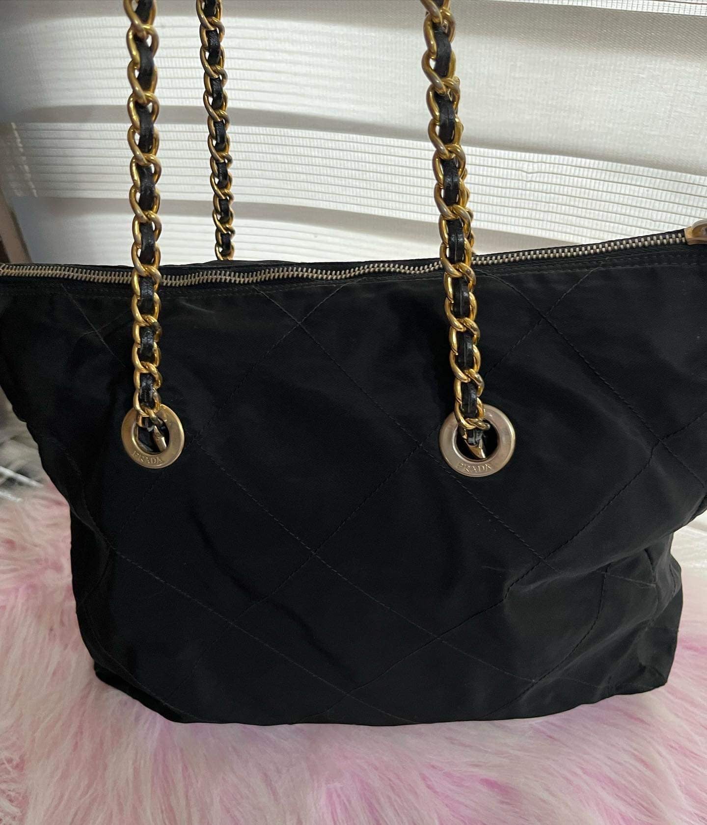 Pr@da Chain Quilted