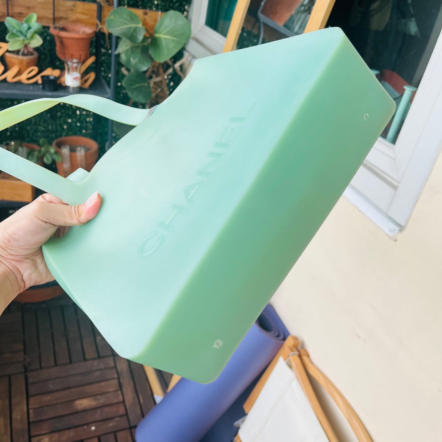 Ch@nel Jelly Tote