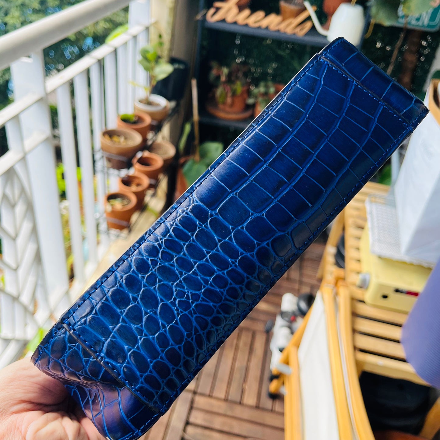 YSL Croc Baguette