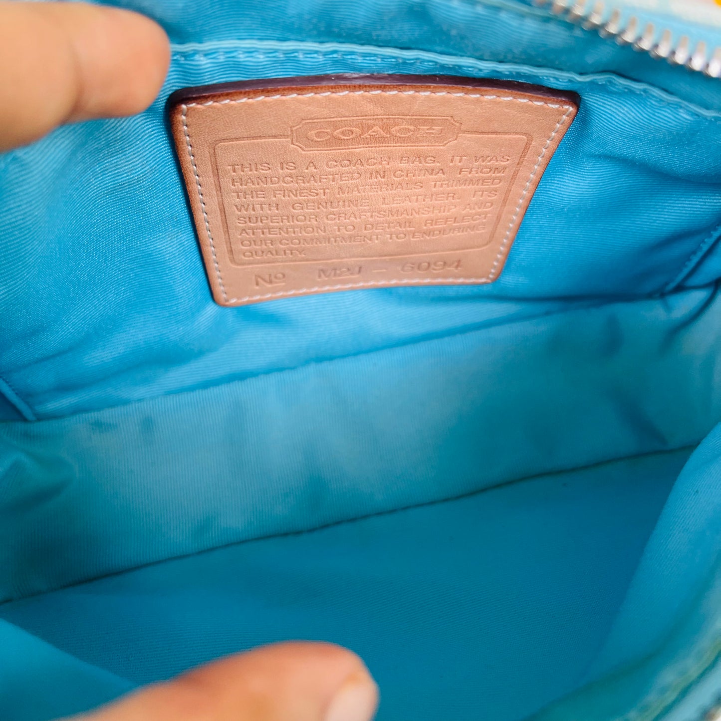 Coach Blue Pochette
