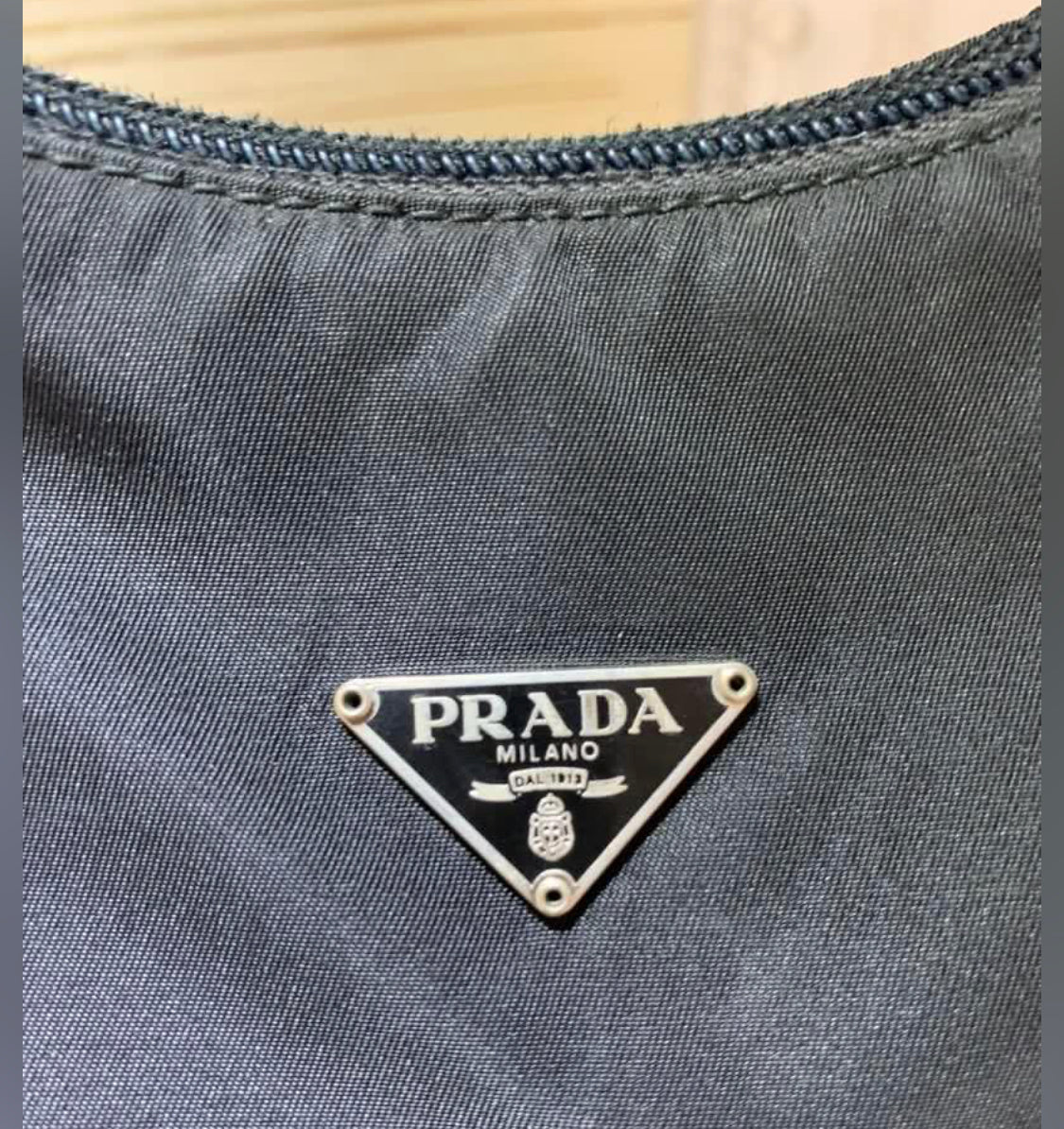 Prada Vintage Hobo Baguette
