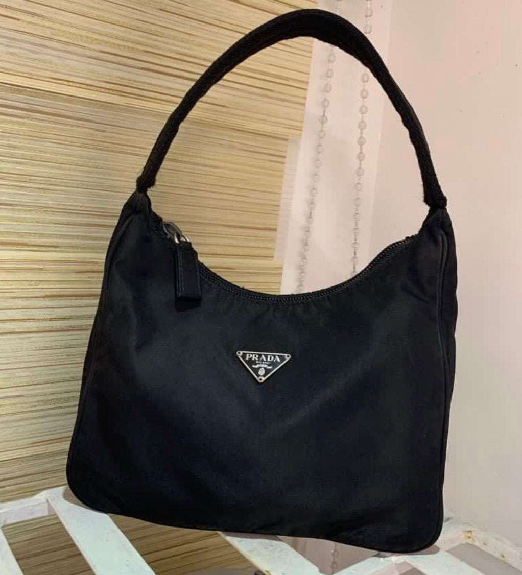Prada Vintage Hobo Baguette