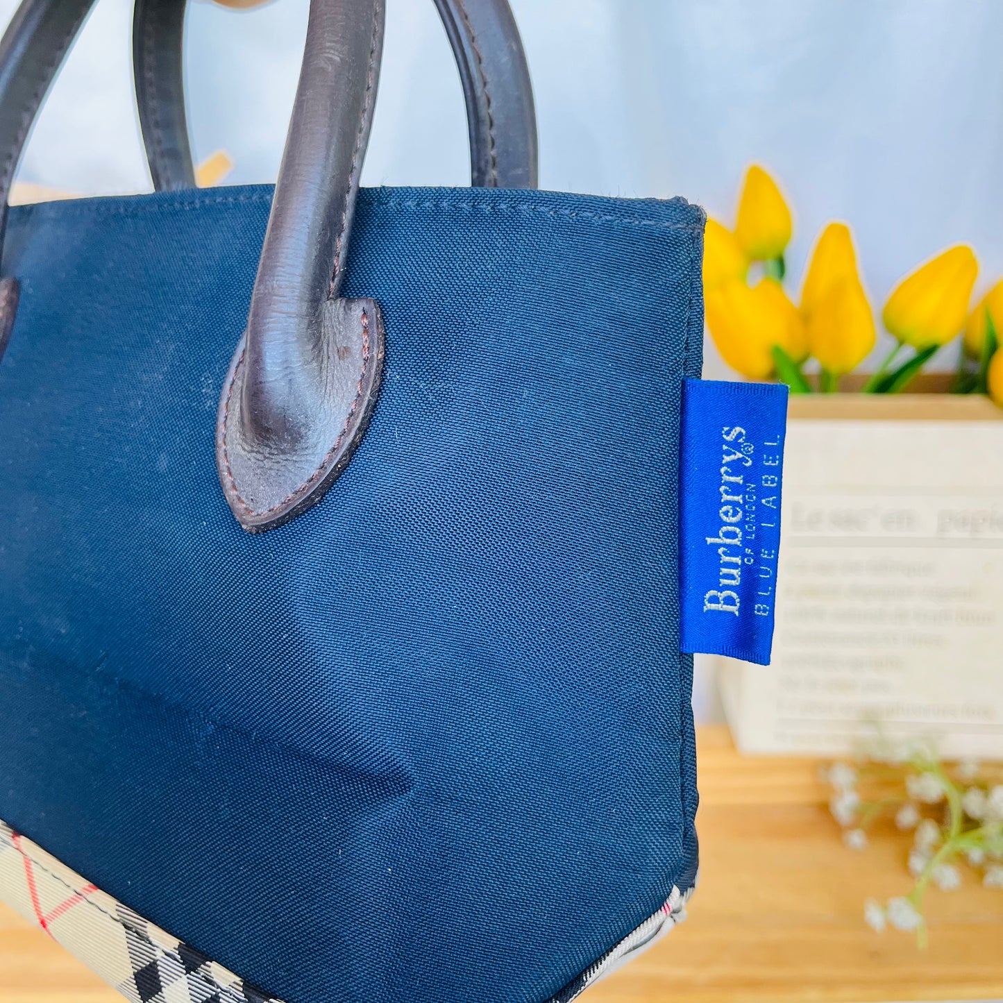 Burb3rry Mini Tote Bag