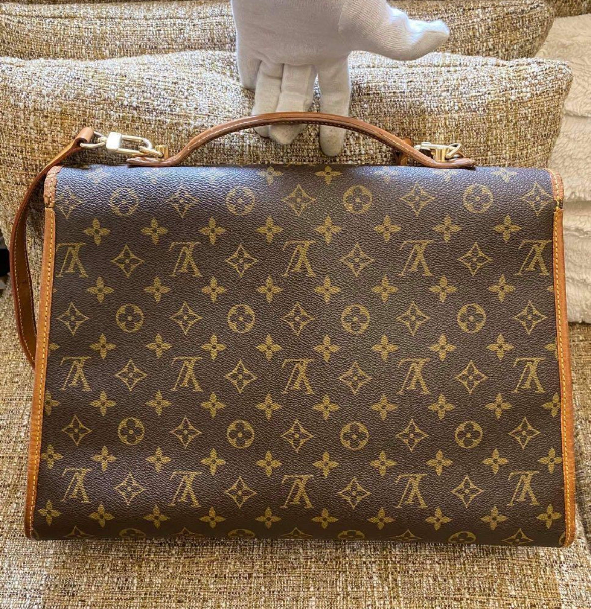 Lou!s Vuitton Briefcase Shoulder Bag