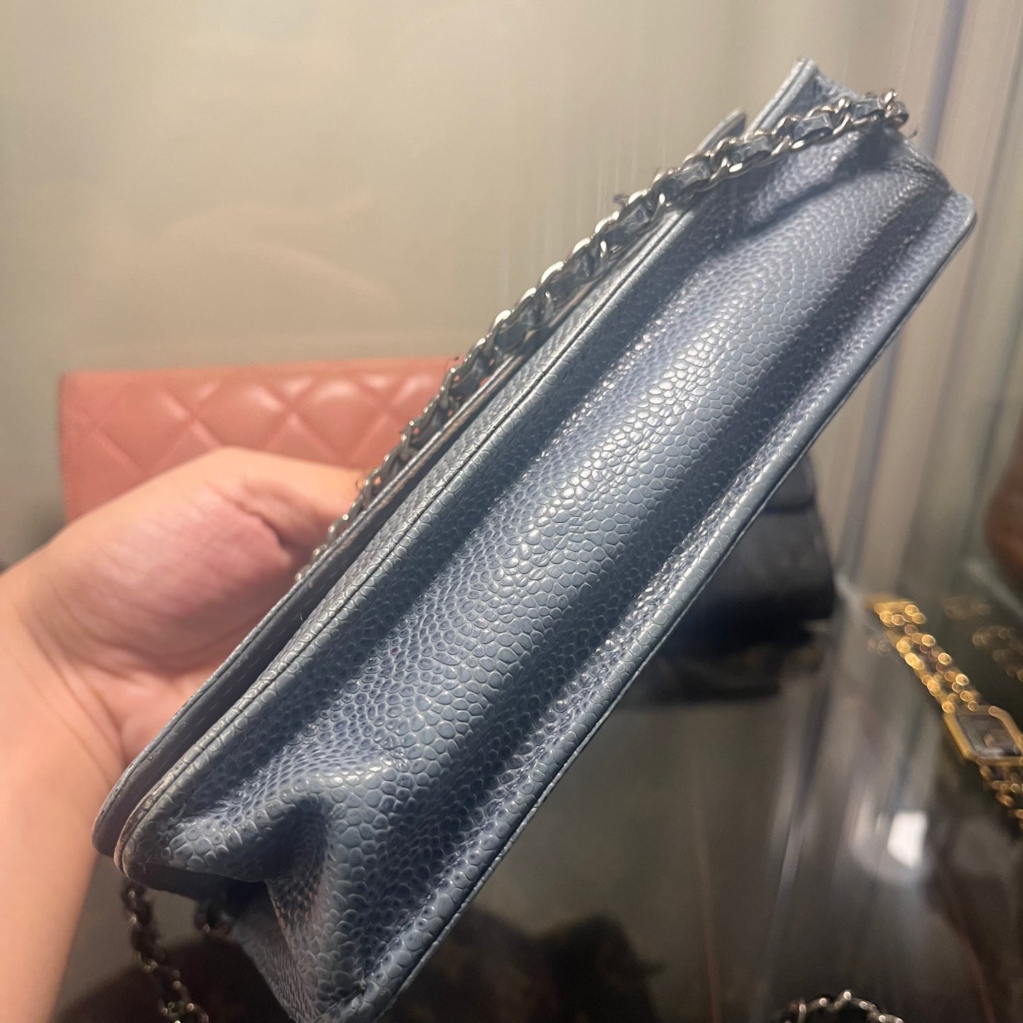 Chanel WOC Caviar