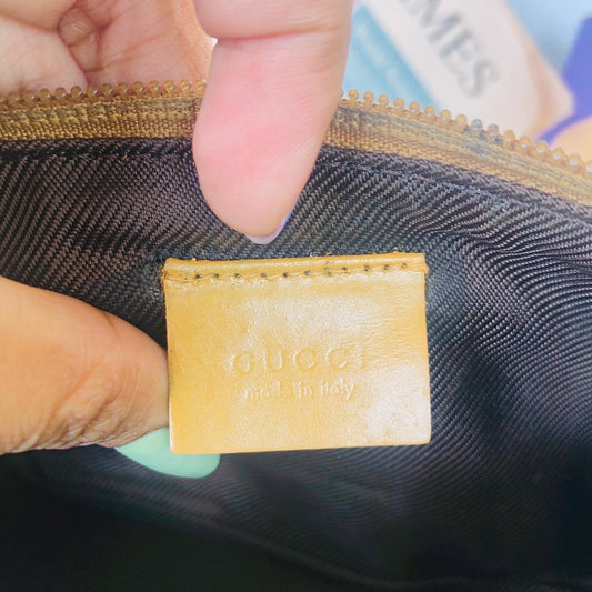 Gucci Canvas Baguette