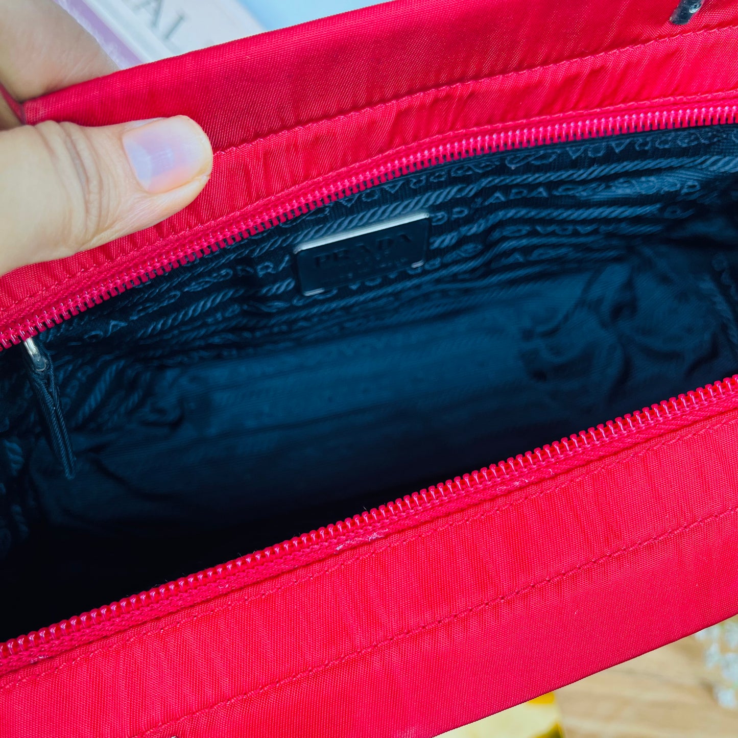 Pr@da Red Tote
