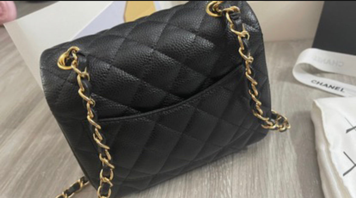 Chanel Mini Flap Caviar GHW