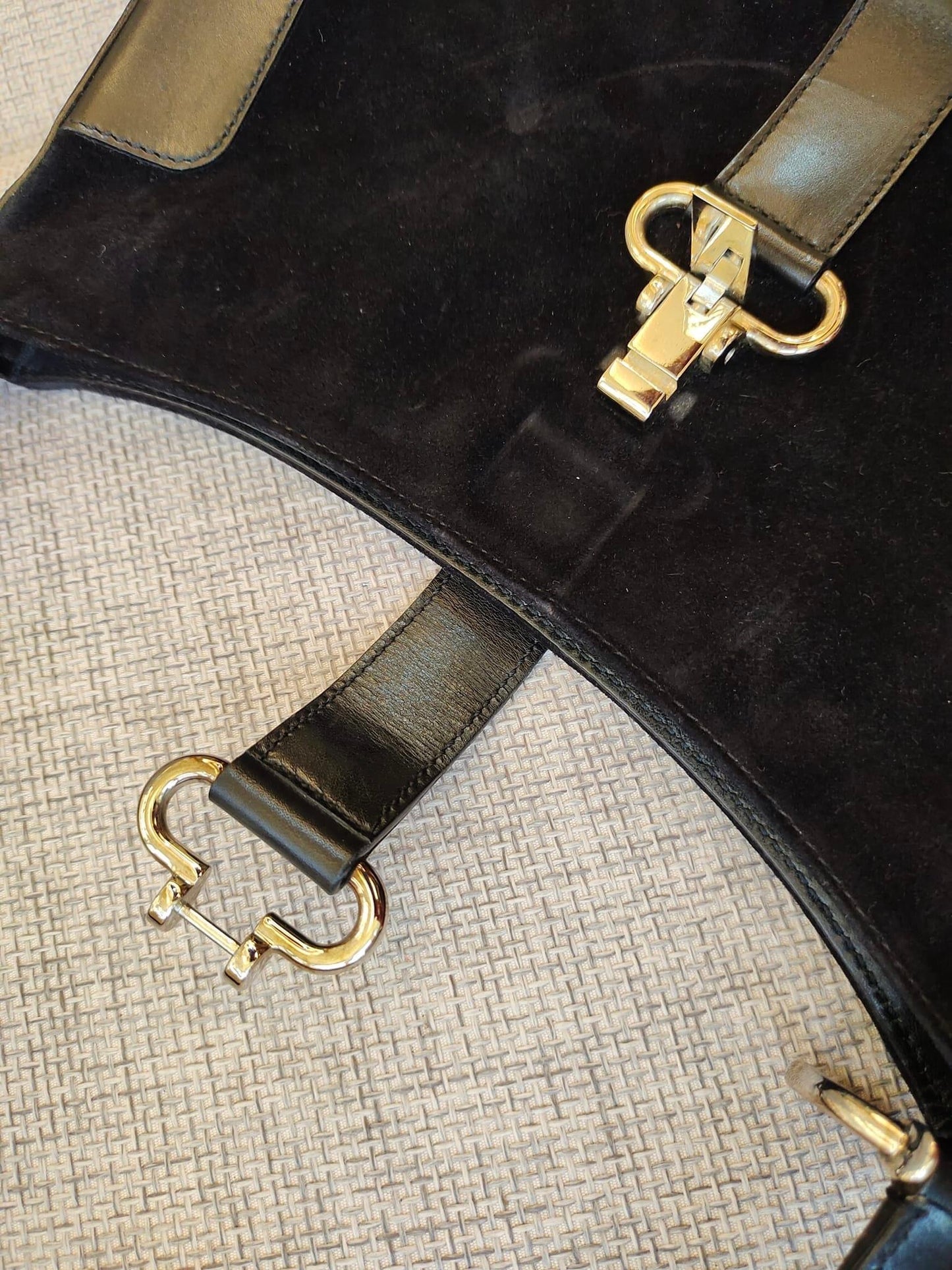 C3line Suede Baguette