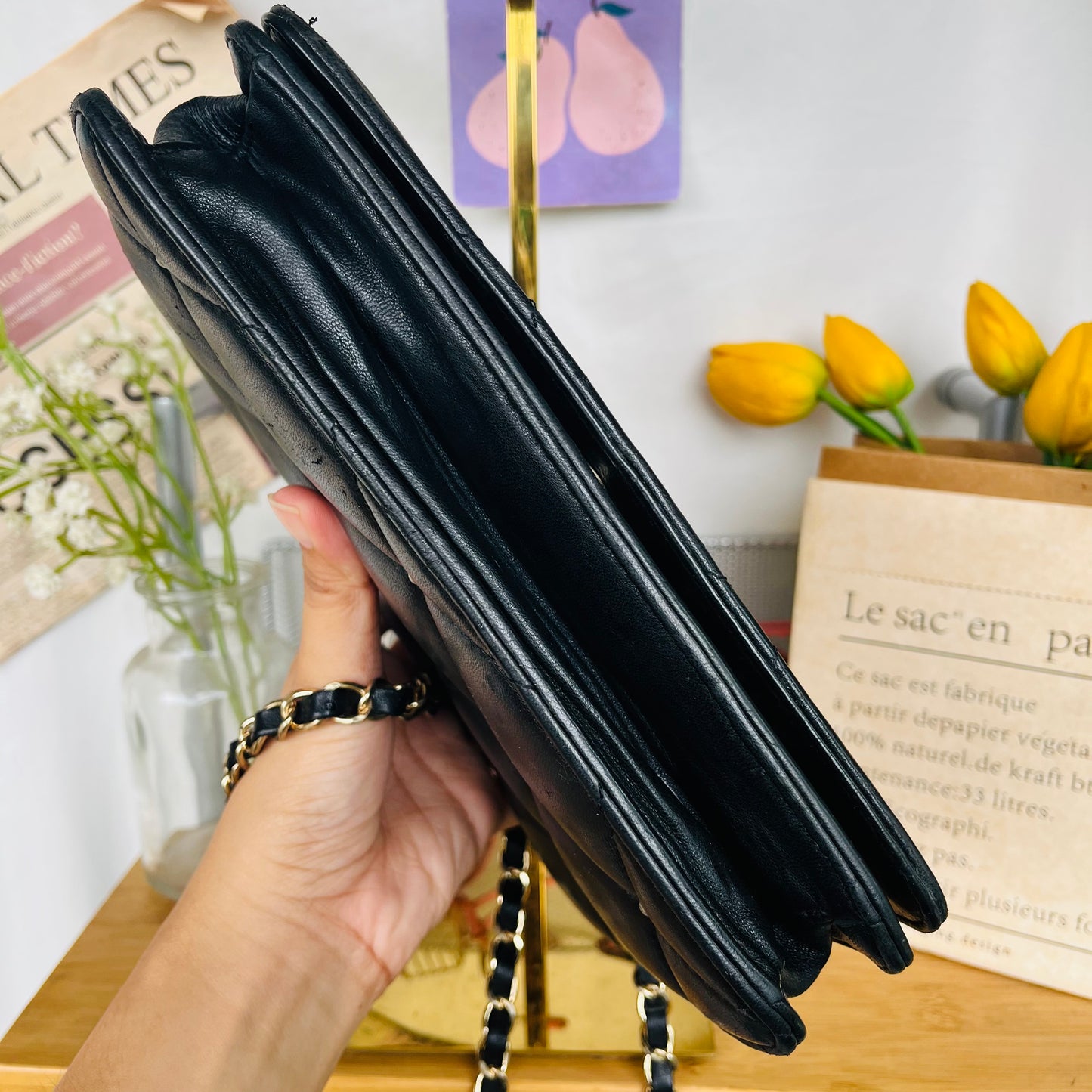 Vintage Ch@n3L Crossbody