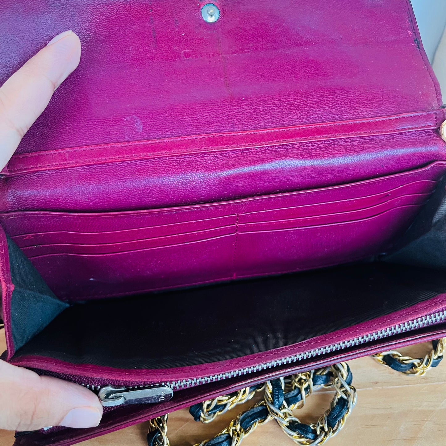 Christian D!or Chain Crossbody