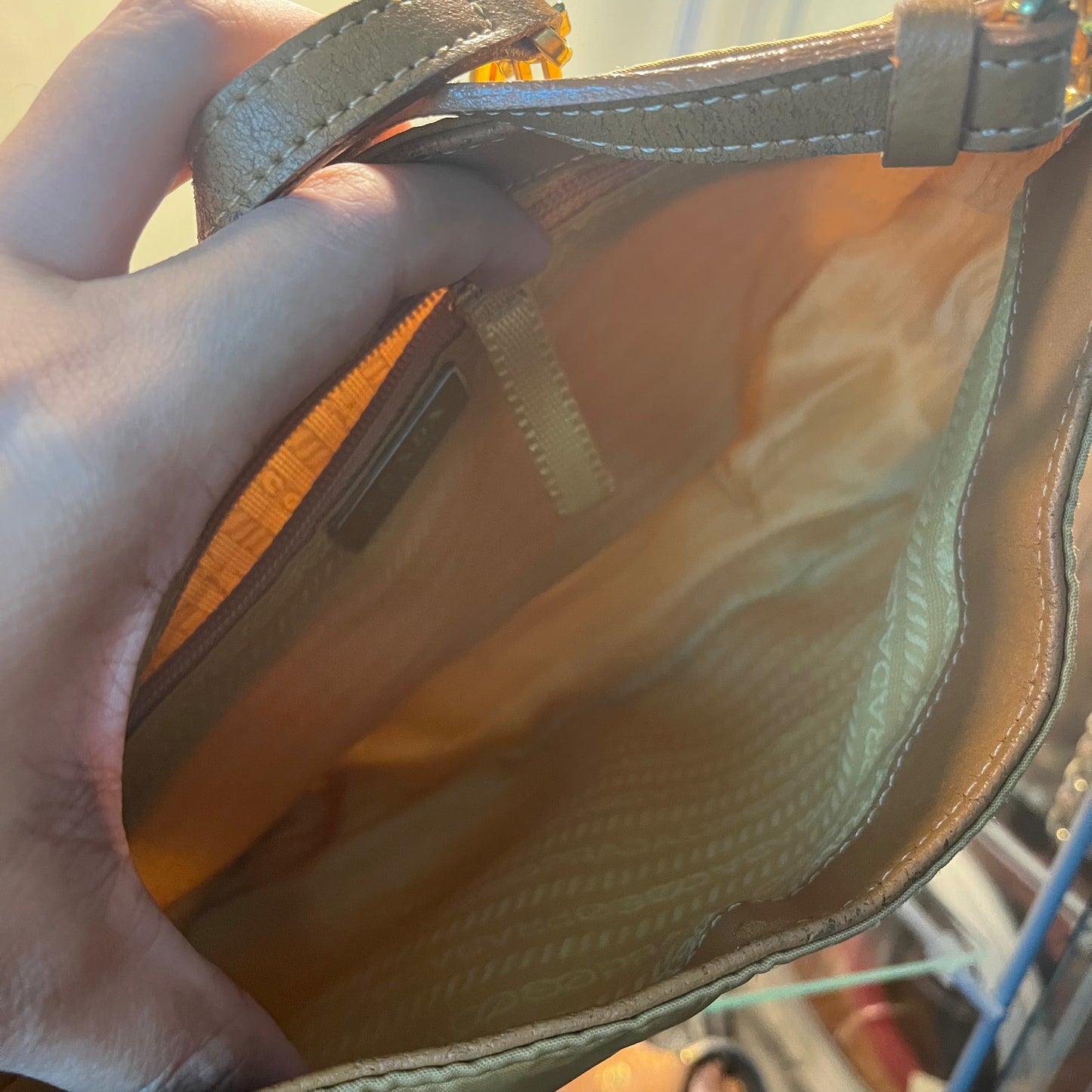 Prada Camel Baguette