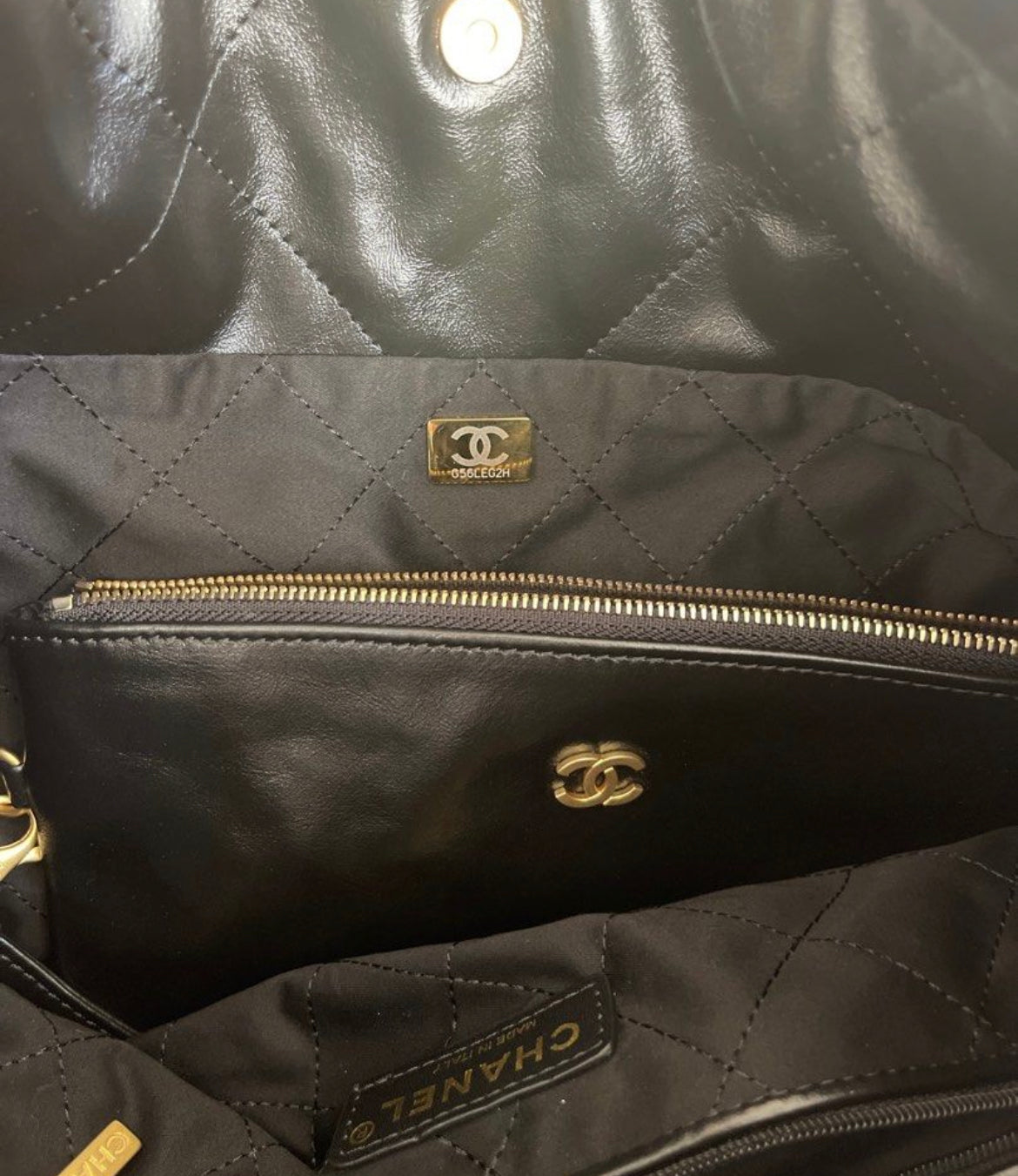 Chanel Quilted Chain Tote
