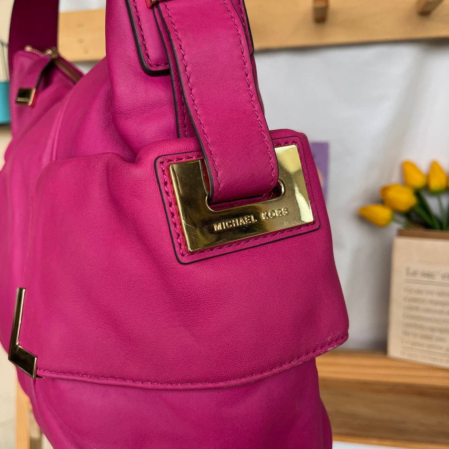 MK Hobo Pink Bag