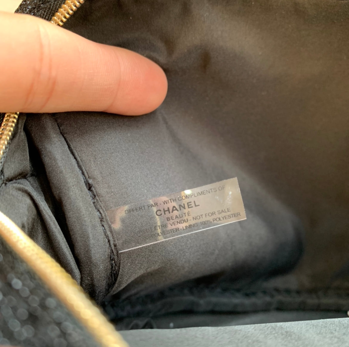 Chanel Cosmetic Pouch