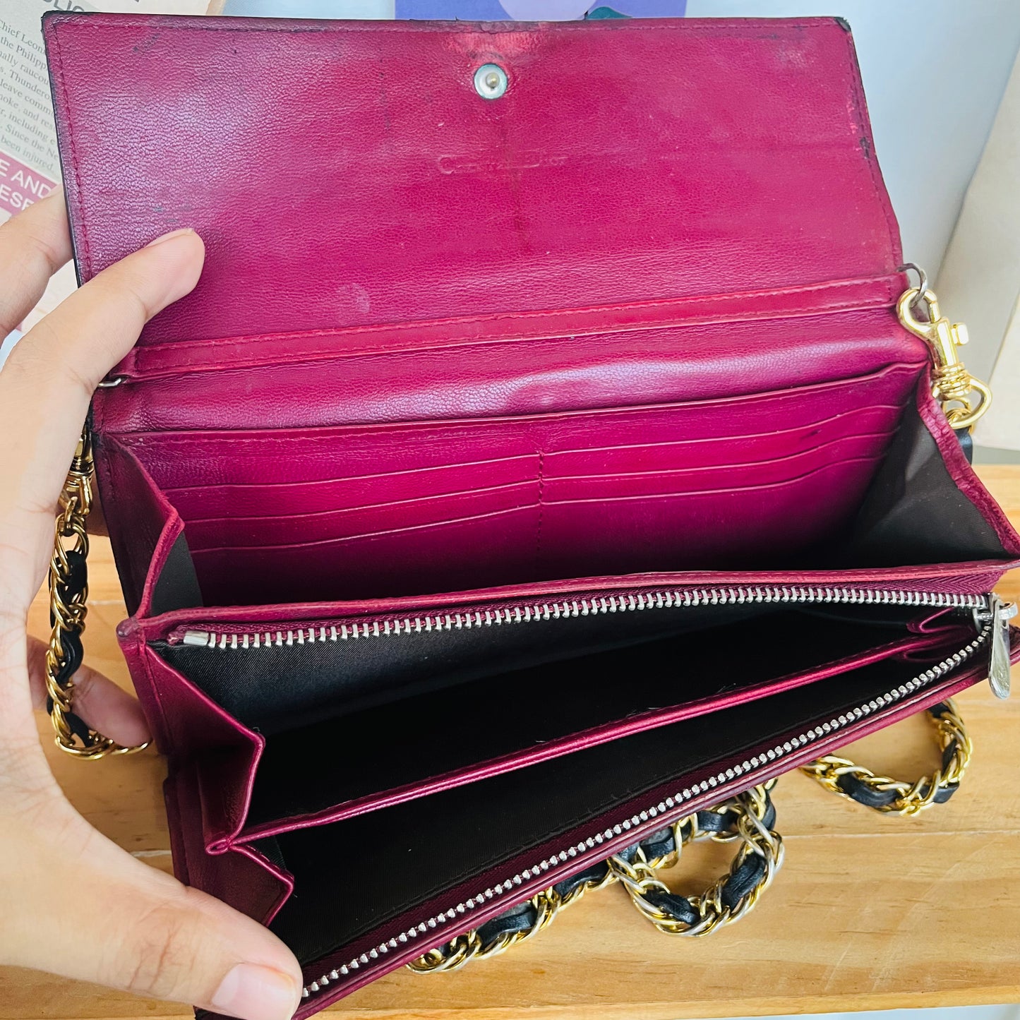 Christian D!or Chain Crossbody