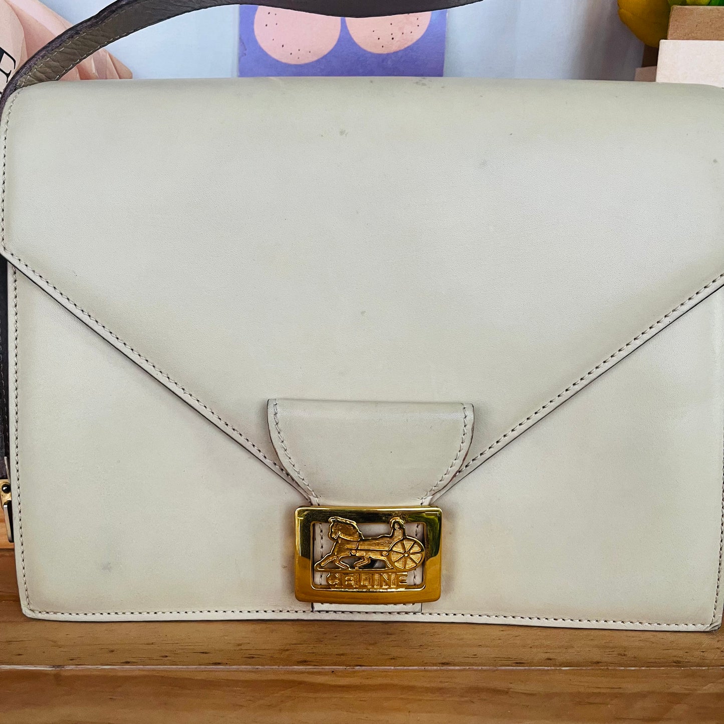 Celine Box Shoulder Bag