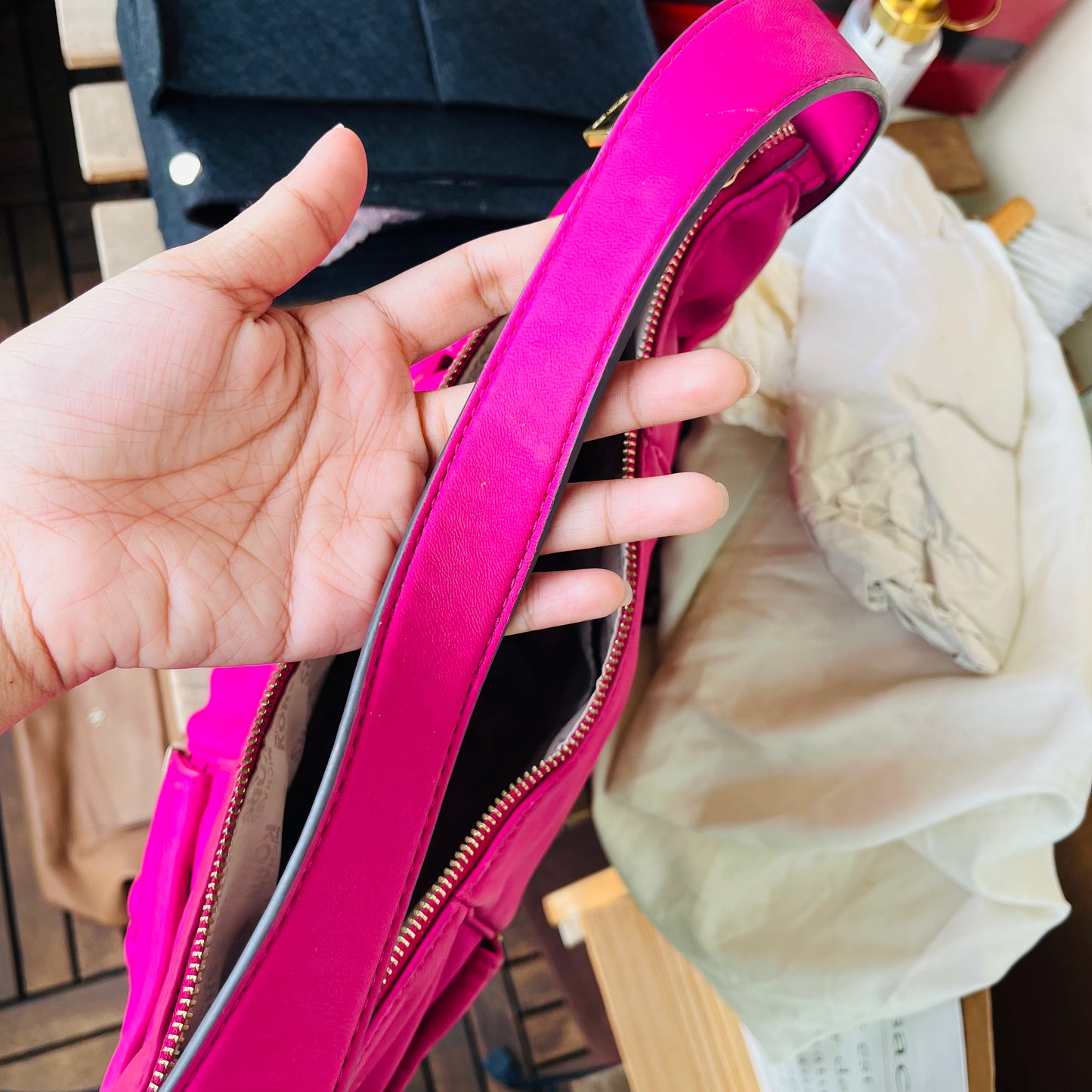 MK Hobo Pink Bag